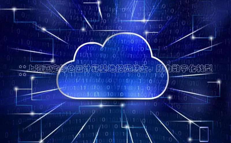 杏鑫平台注册登录百度网盘企业版**上海嘉定绿色云计算基地招贤纳士，助力数字化转型
**