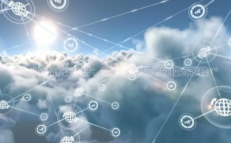杏鑫注册平台官方网站如流**华为云计算股东：深入科技巨头的投资策略**